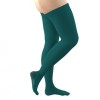 FITLEGS AES Grip Open Toe Anti-Embolism Thigh Length Compression Stockings