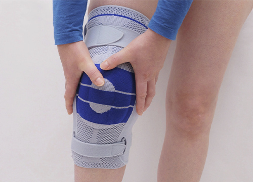 Grey Knee Supports