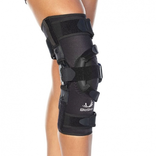 BioSkin QLok Pull-On Patella Tracking Knee Brace