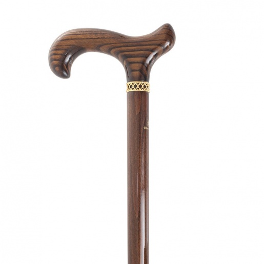 Gents' Hardwood Derby Handle Walking Stick