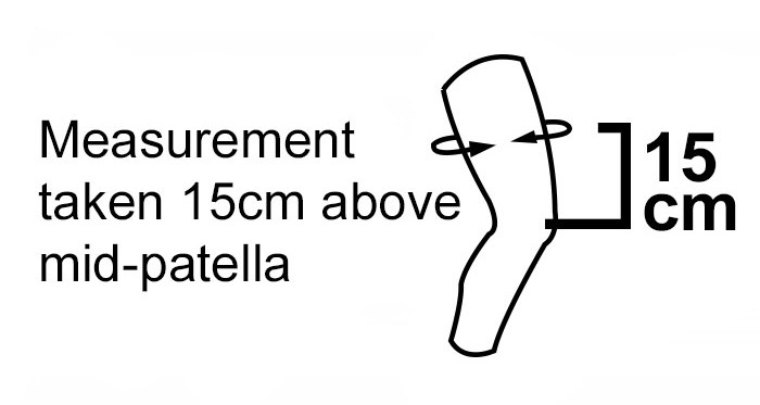 How to measure the circumference of your thigh