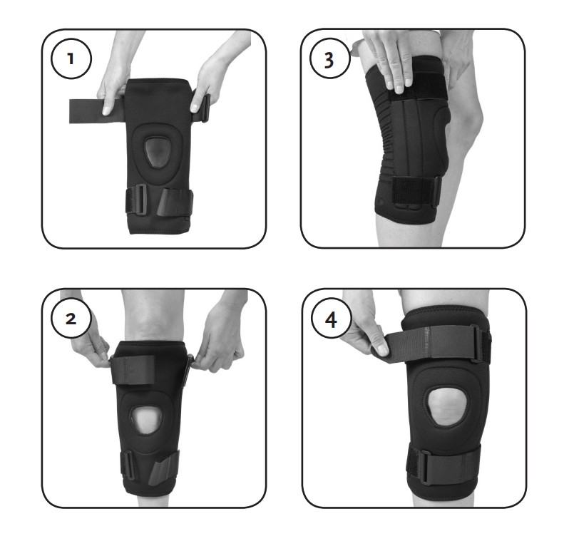 Ossur Neoprene Open Patella Knee Support